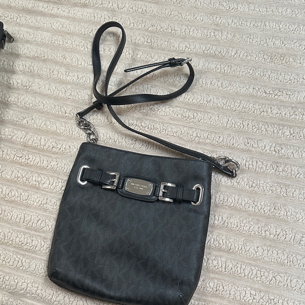 Michael Kors Hamilton Black Crossbody Bag